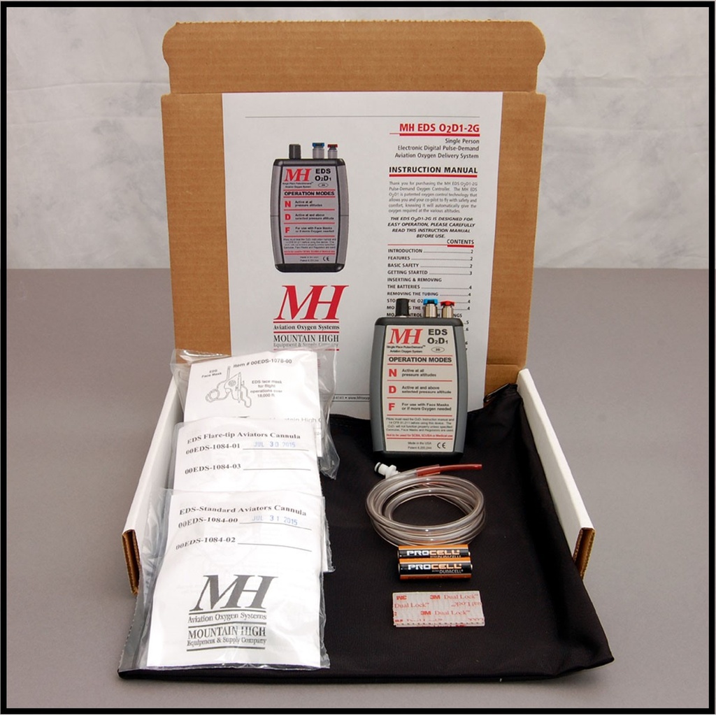Régulateur d'oxygène monoplace O2D1-2G kit