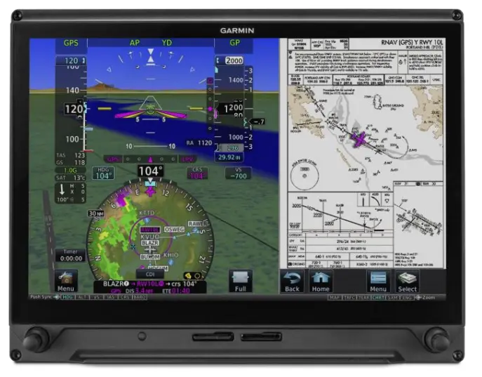 GDU 1210 pour G500 & G600 TXi - Noir- Standard