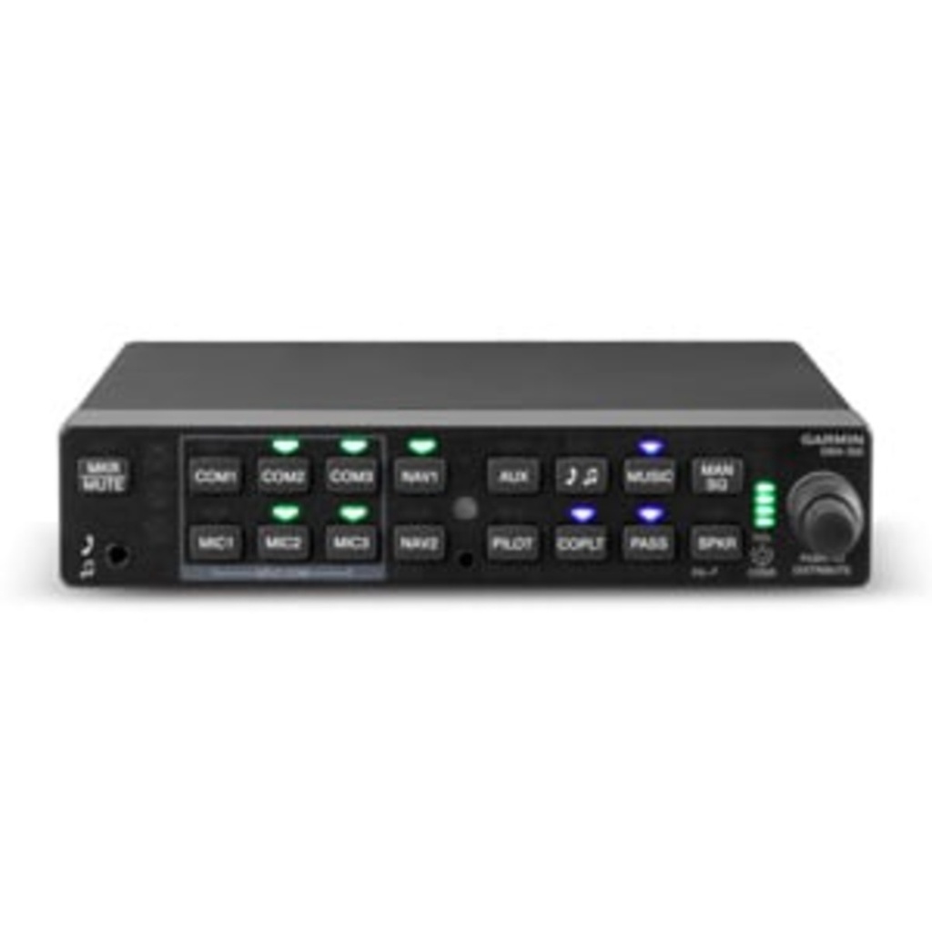 Panneau audio Bluetooth hélicoptère GMA 350Hc standard avec kit d'installation et manuel pilote