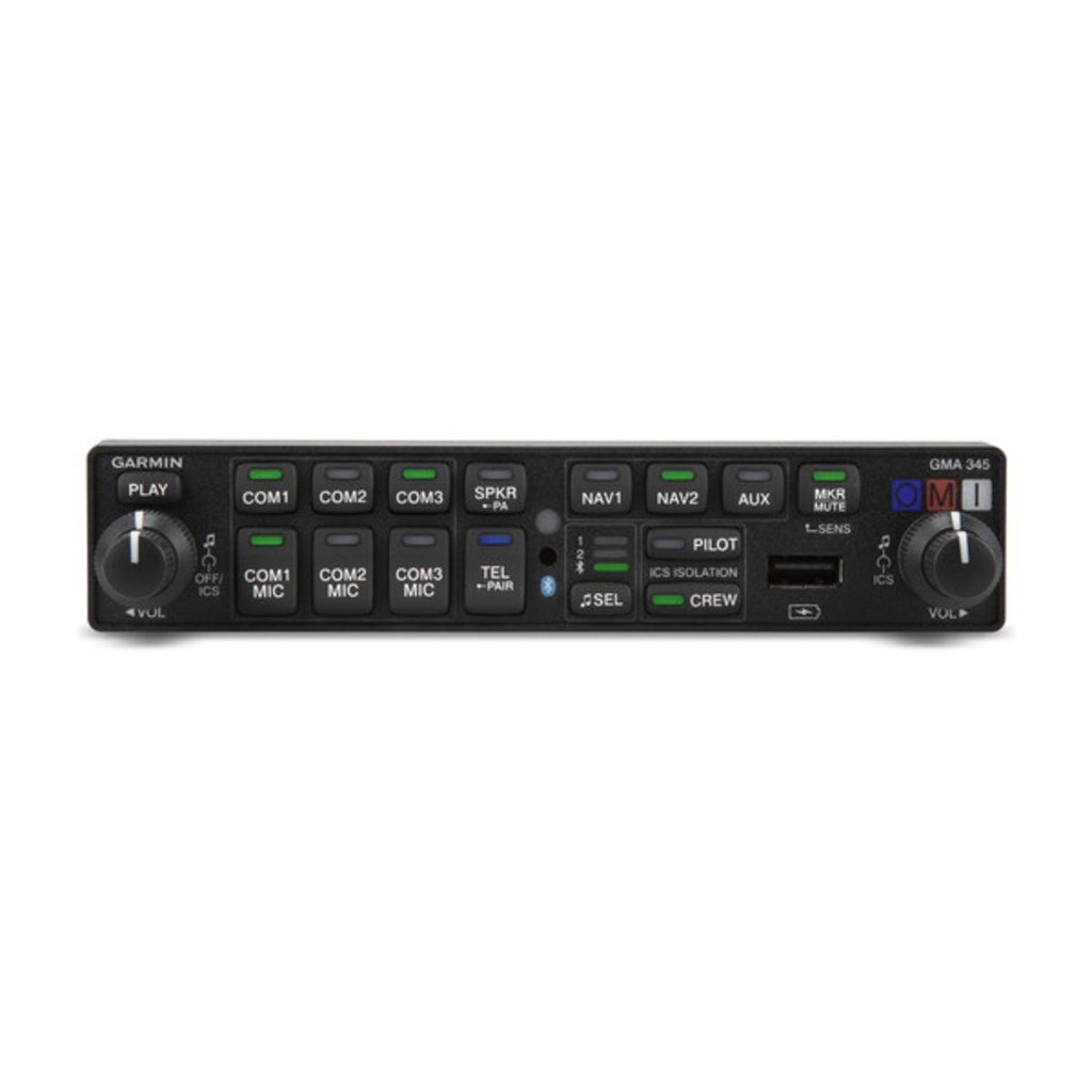 Panneau audio GMA 345 3 COM standard