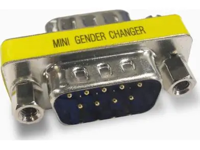 [DYN-101267-000] Adaptateur D-Sub, mâle/mâle 9 broches (adaptateur de bypass réseau)