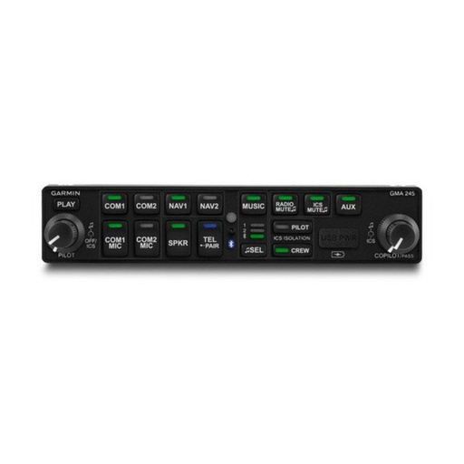 [GMN-010-01318-03] Panneau audio GMA 245 avec kit d'installation et manuel pilote