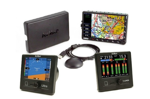[AVM-P1MK3507AM] Pack AvMap EKP V + Docking + Ultra EFIS + EngiBox
