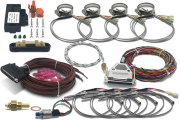 [DYN-105491-000] DYNON - EMSKIT-L4C (Kavlico v3) - Kit sondes moteur 4 cylindres carburateur pour Lycoming, Continental et Superior