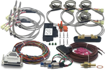 [DYN-105491-003] DYNON - EMSKIT-L4F (v3) - Kit sondes moteur 4 cylindres Injection Lycoming/continental/Supérior