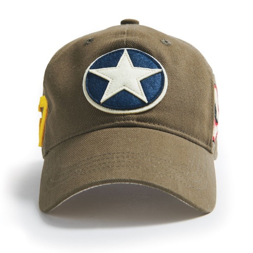 [RC-U-CAP-P40-KI] Casquette P40 Warhawk Red Canoe