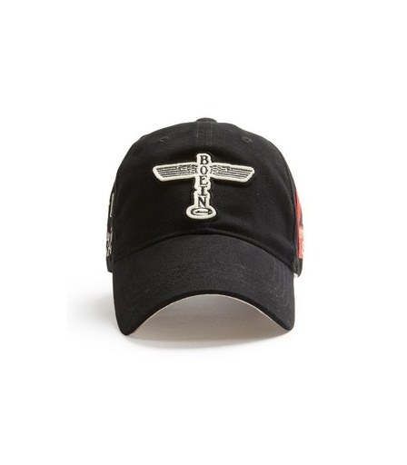 [RC-U-CAP-B17-01-BK] Casquette Boeing B17 - Red Canoe
