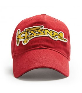 [RC-U-CAP-CEPL-01-HR] Casquette Cessna Heritage - Red Canoe