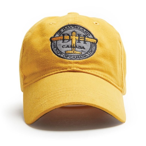 [RC-U-CAP-DHC-01-BY] Casquette De Havilland Jaune - Red Canoe
