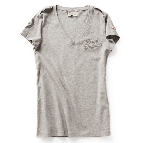 RCAF T-Shirt col en V, Femme