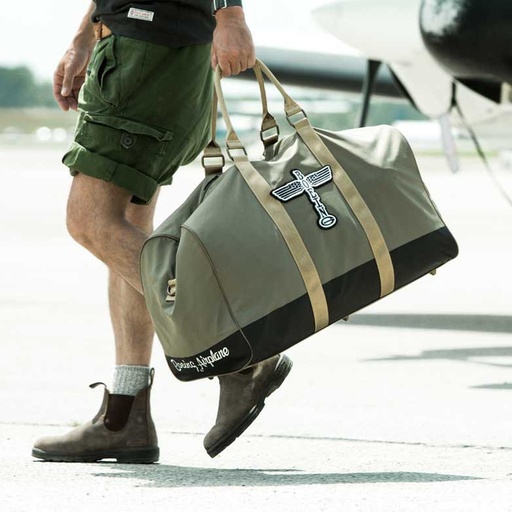 [RC-U-BAG-VINTAGELOGODUFF-AR] BOEING Sac de voyage - RED CANOE