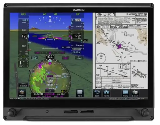 [GMN-010-02837-61] EFIS GDU 1210 pour G600 TXi Noir – Écran 12,1"